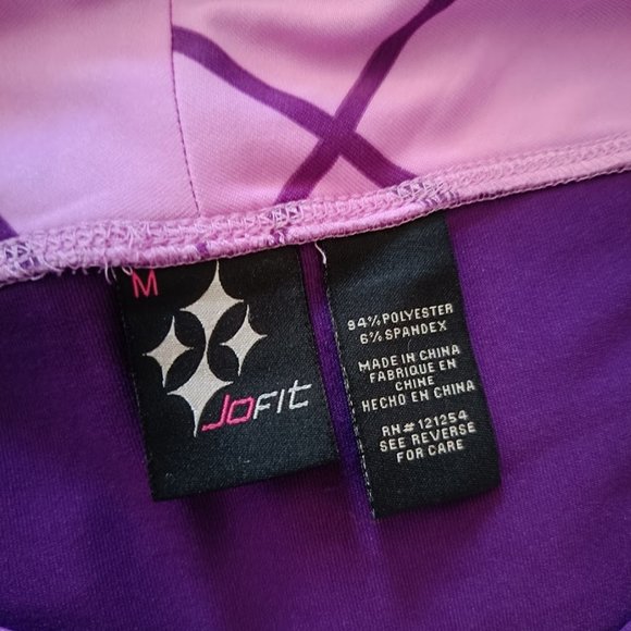 M🏌JOFIT Women’s Golf Tennis Pickleball Skort Purple Check - Picture 8 of 9